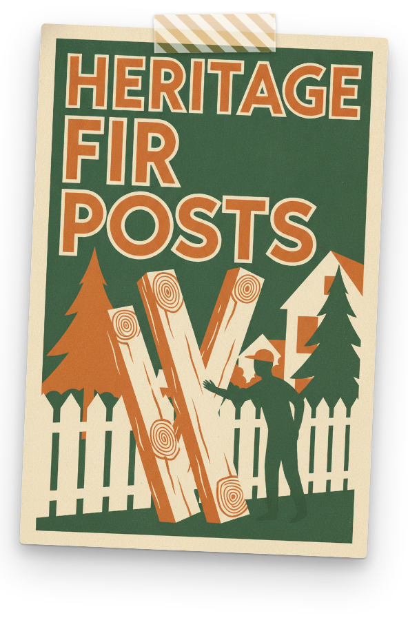 For Sale / Free: Heritage Fir Posts