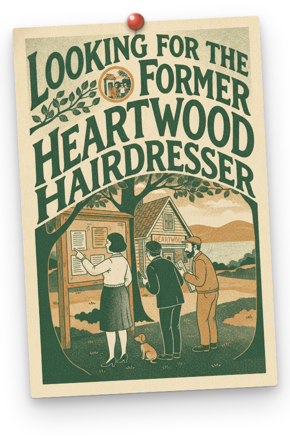Notice: Looking for the Former Heartwood Hairdresser