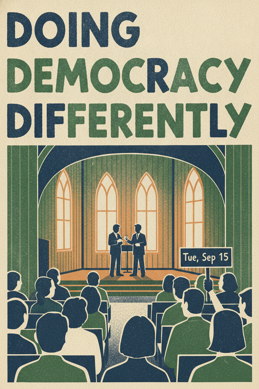 Event: Doing Democracy Differently in Our Communities