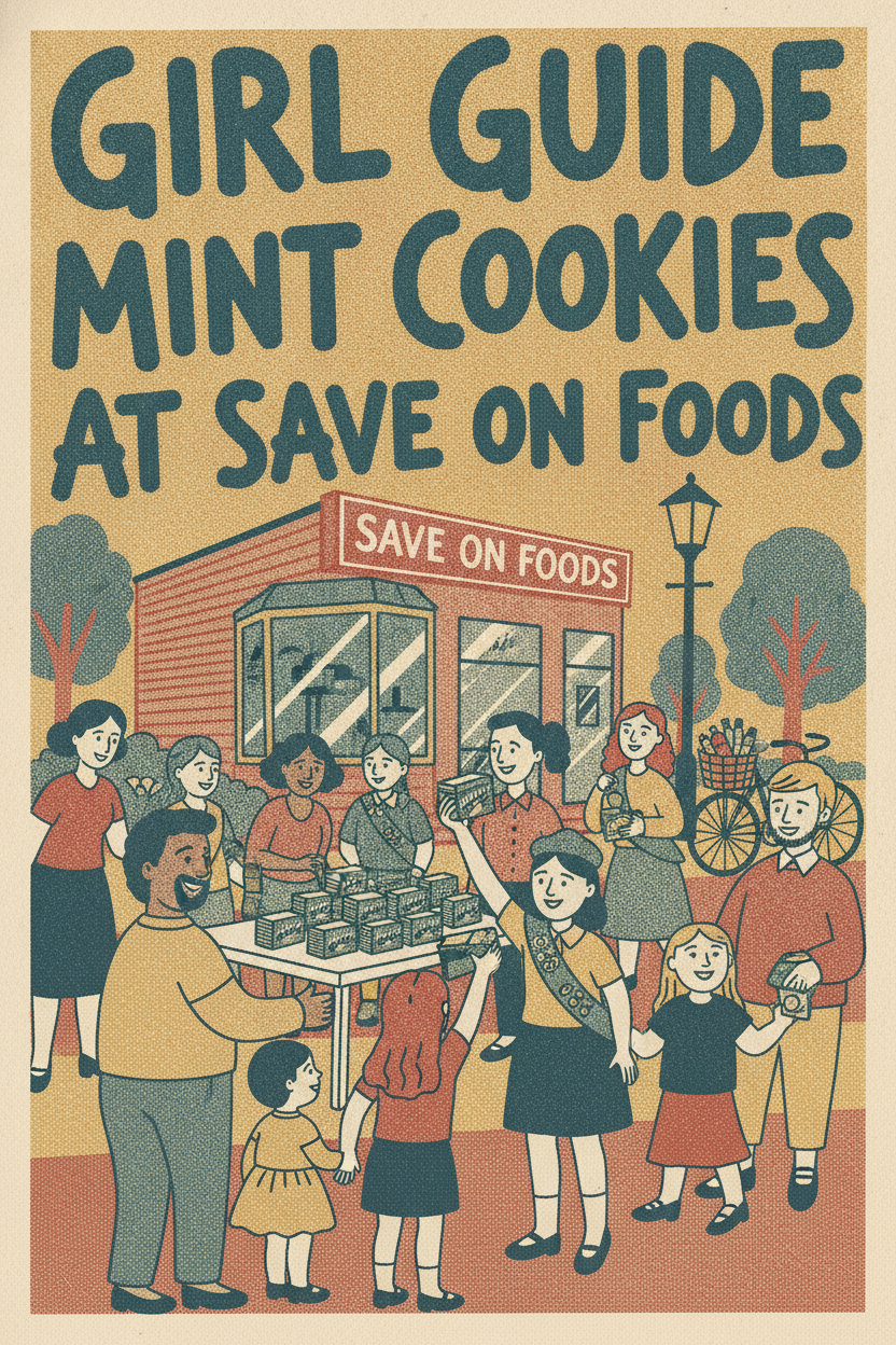 Notice: Girl Guide Mint Cookies at Save On Foods